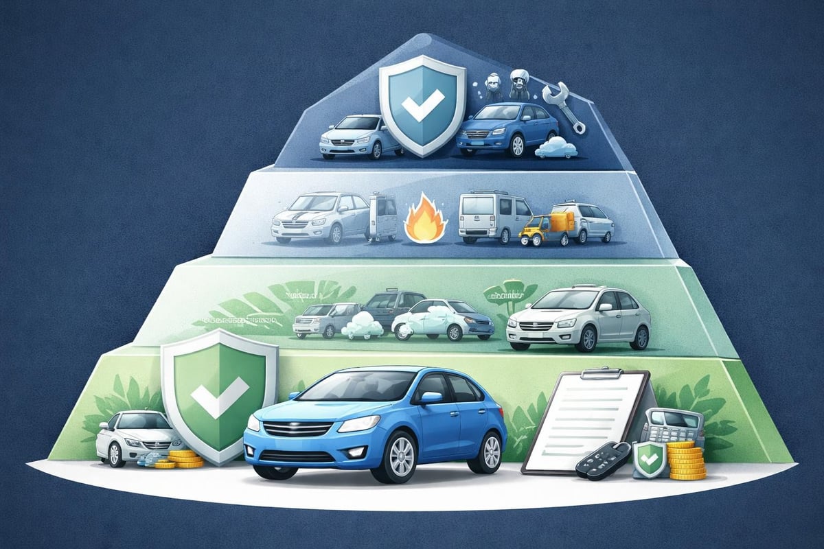 Estructura coberturas seguro auto