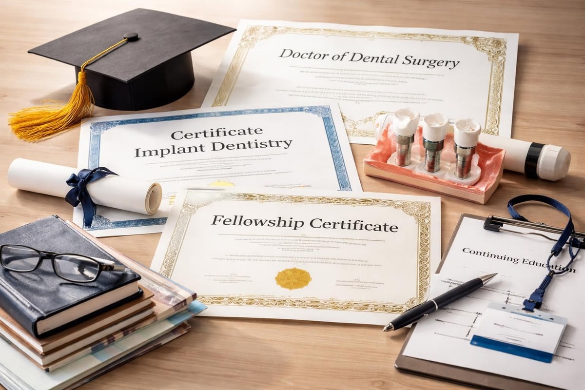 Dental implant specialist credentials