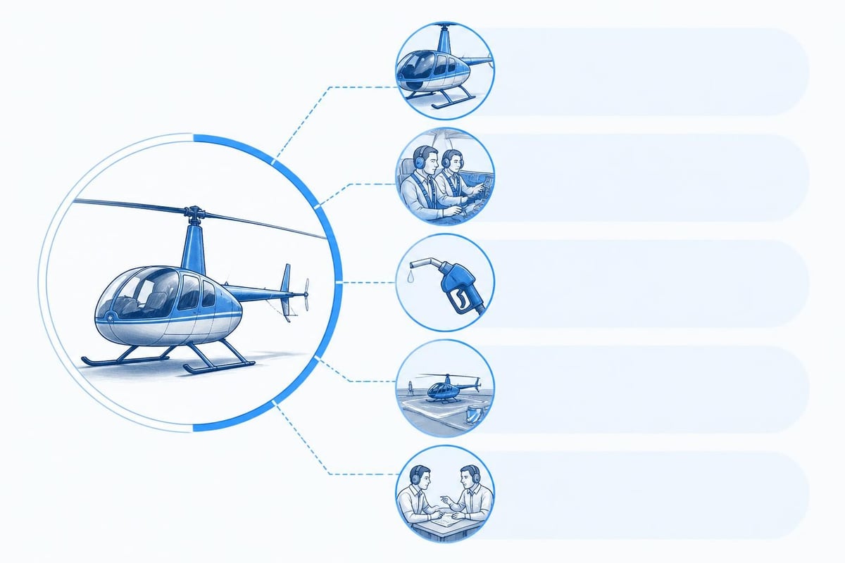 Helicopter training cost components