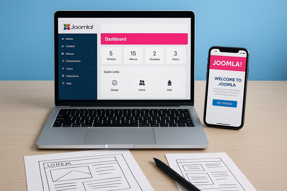 <span style="color:#3882DB">Grundlagen von Joomla: Das CMS für Ihre Startseite</span>