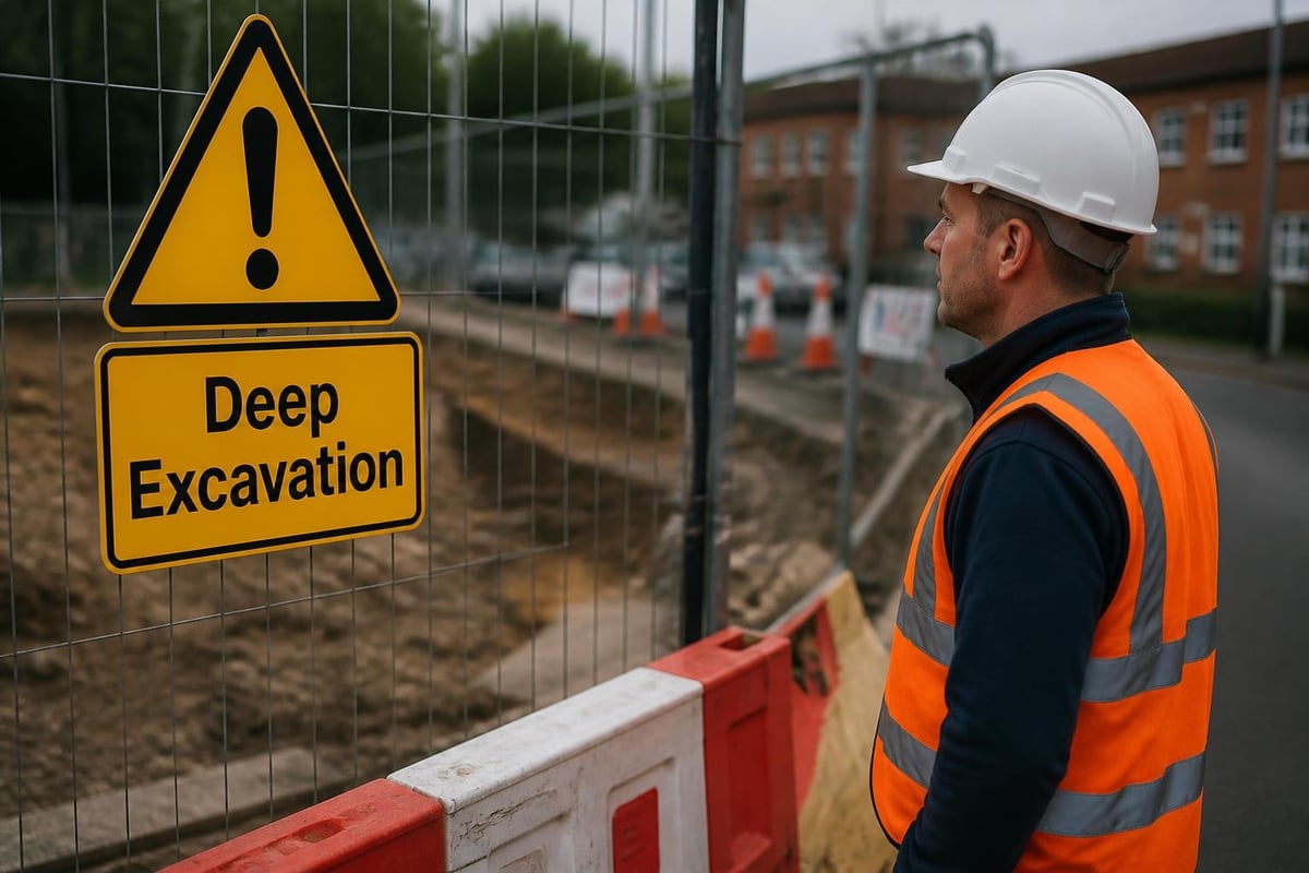 Three-stage warning sign effectiveness model