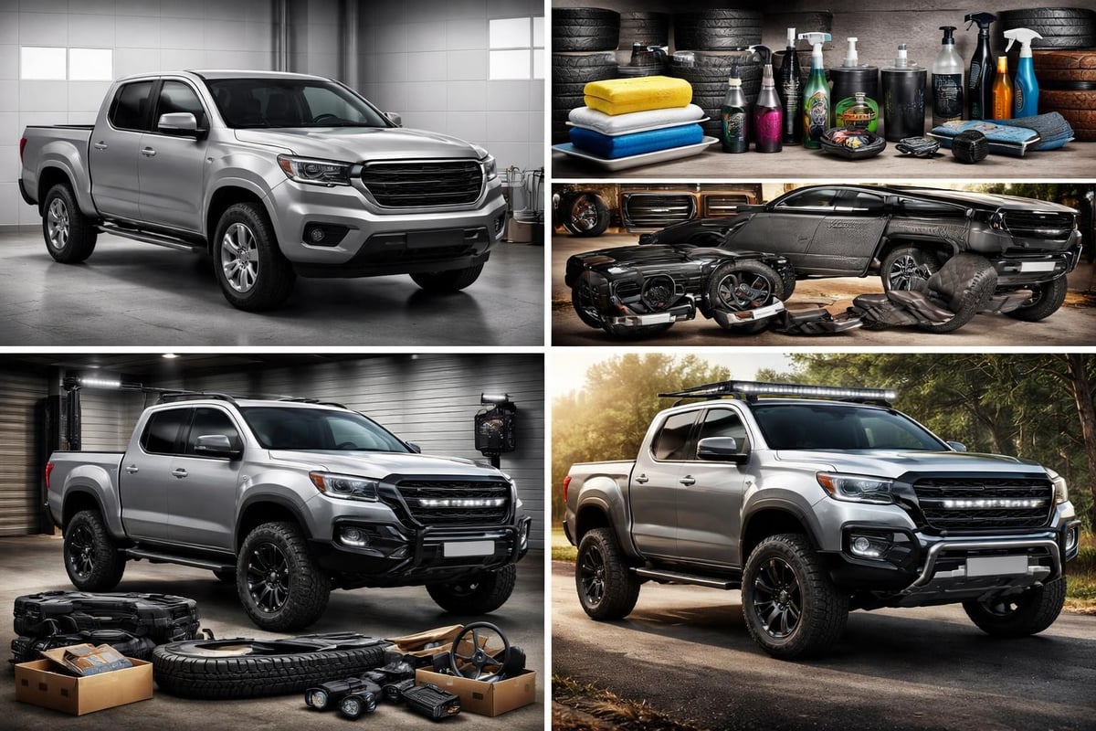 Car styling transformation stages