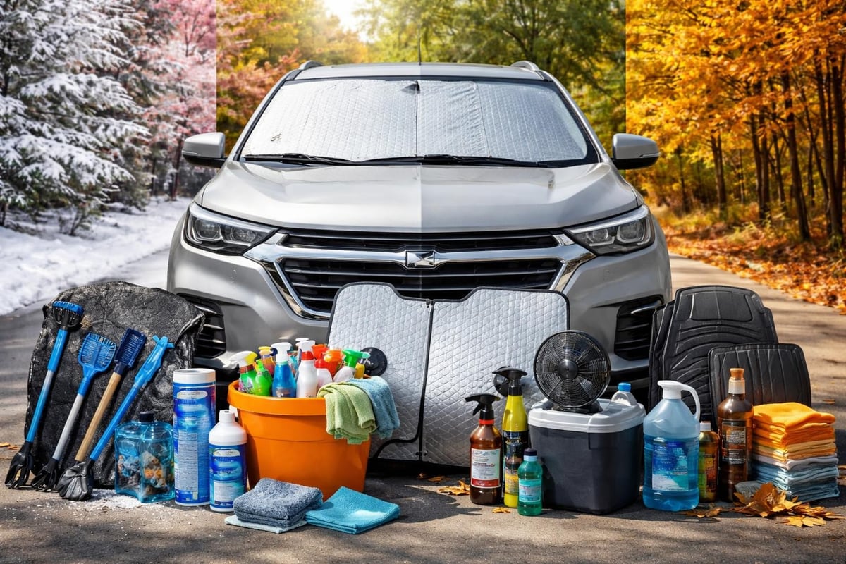 Seasonal car care styling