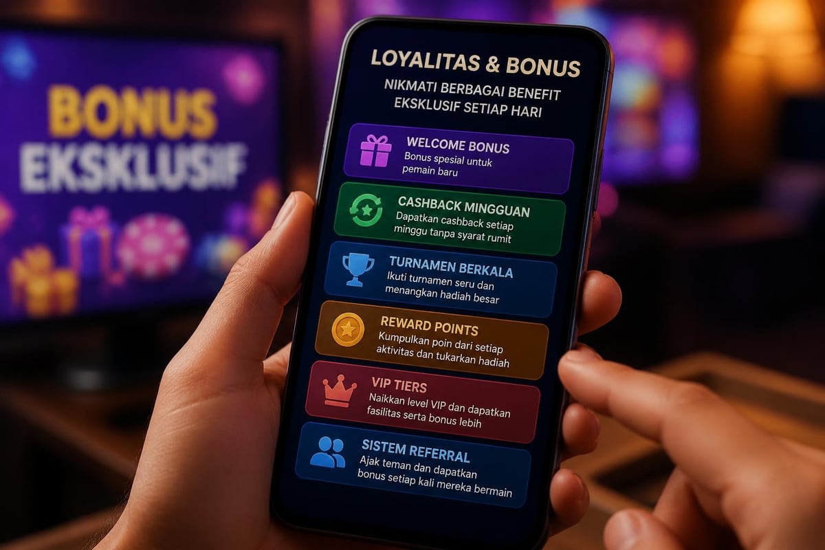 Ekosistem promosi dan bonus aplikasi slot