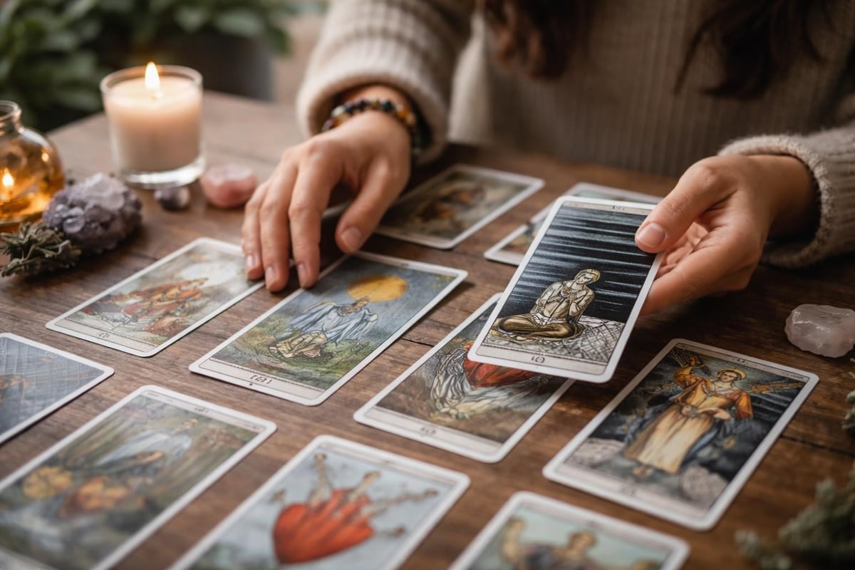 Tarot cards for stress relief