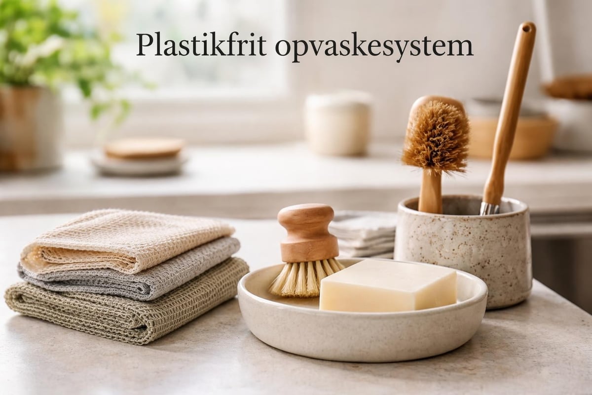 Zero waste k&oslash;kken med dish soap bar