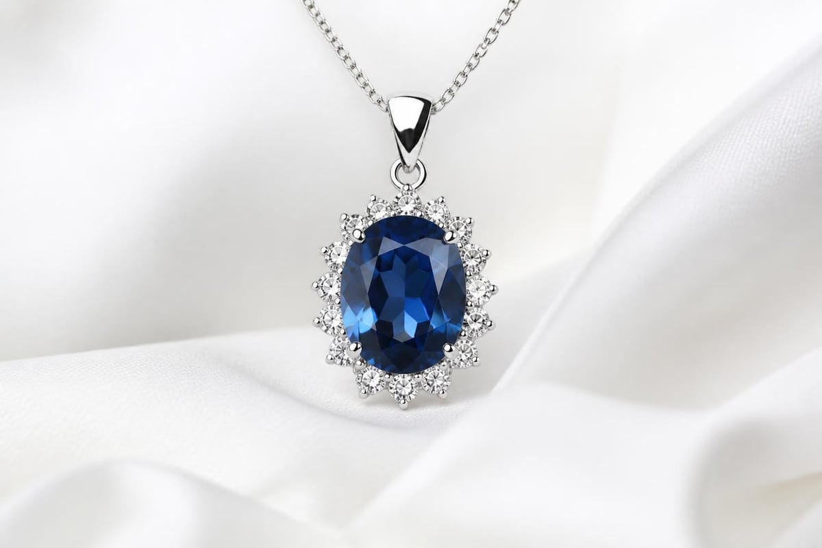 Blue gemstone quality factors