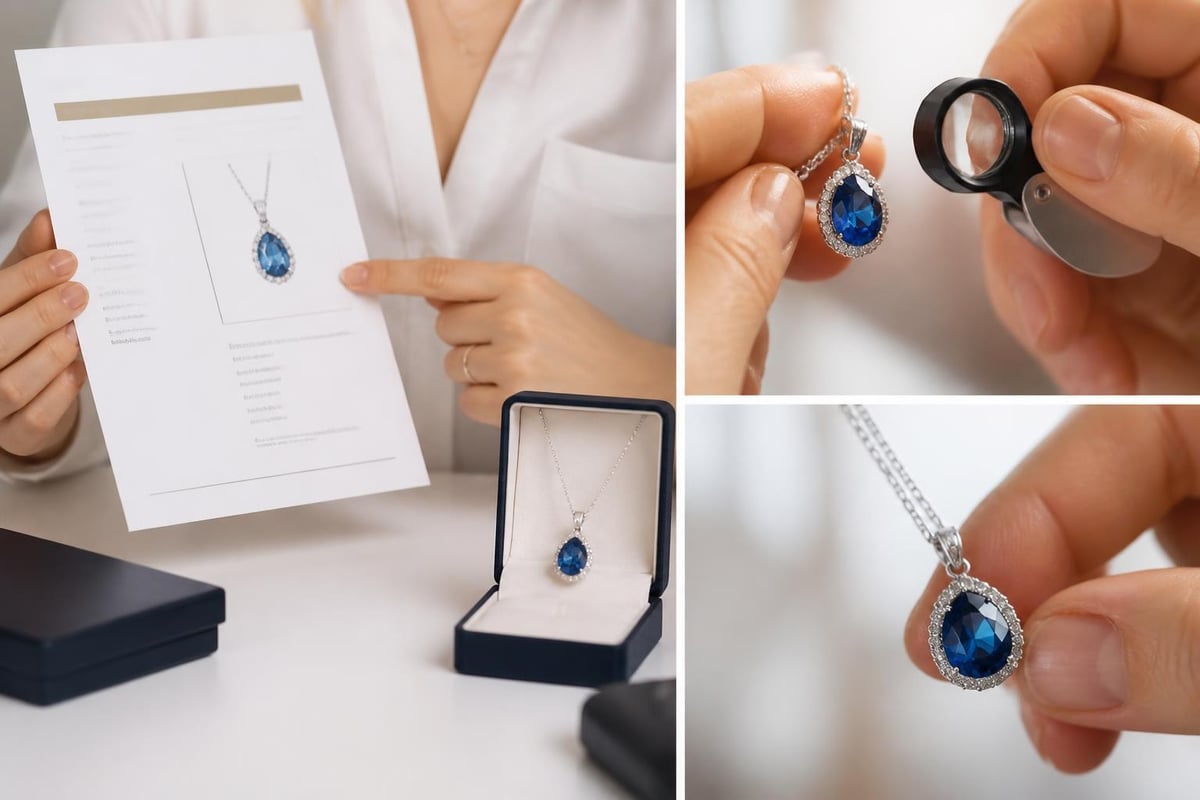 Gemstone authentication process