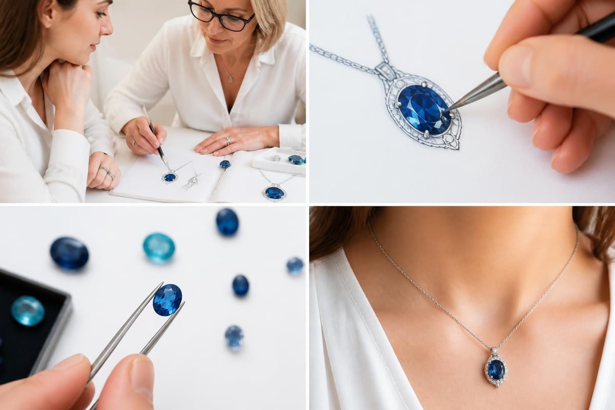 Custom pendant design process