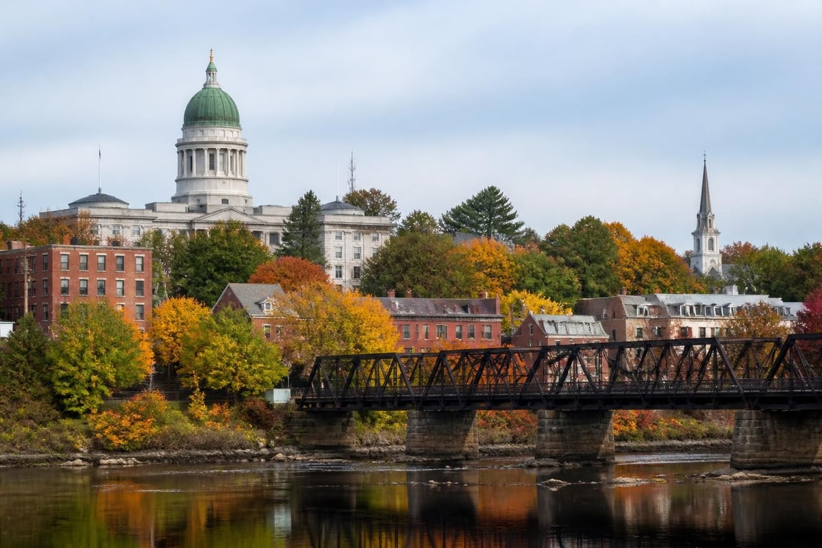 Historical development of Augusta ME