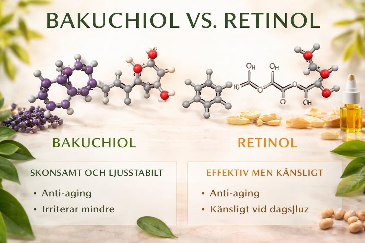 Bakuchiol molekylär struktur