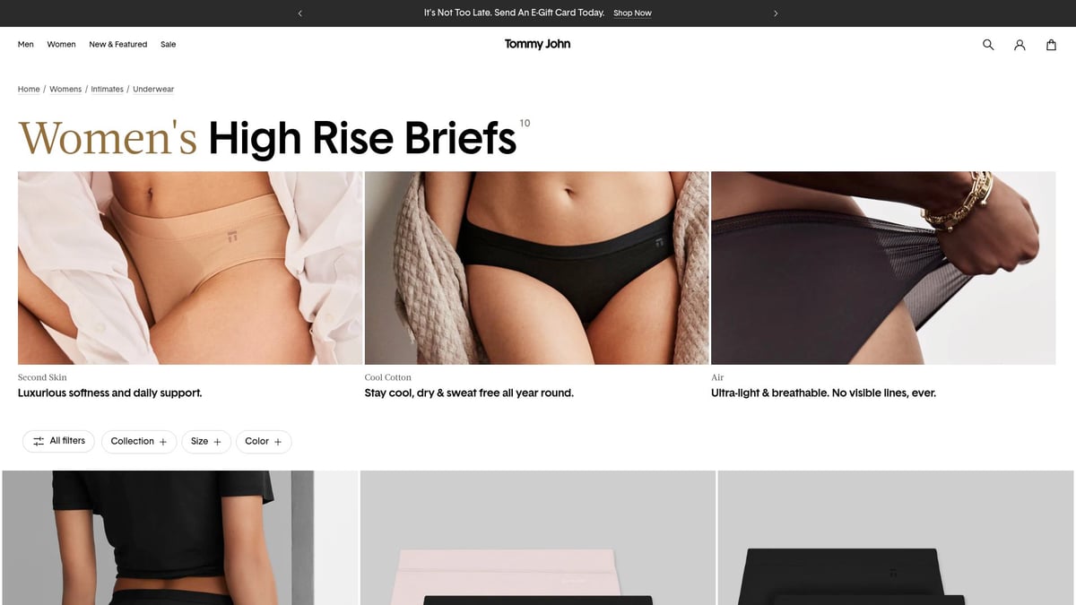 8 Best Womens Underwear Styles to Try in 2026 - High-Rise Briefs