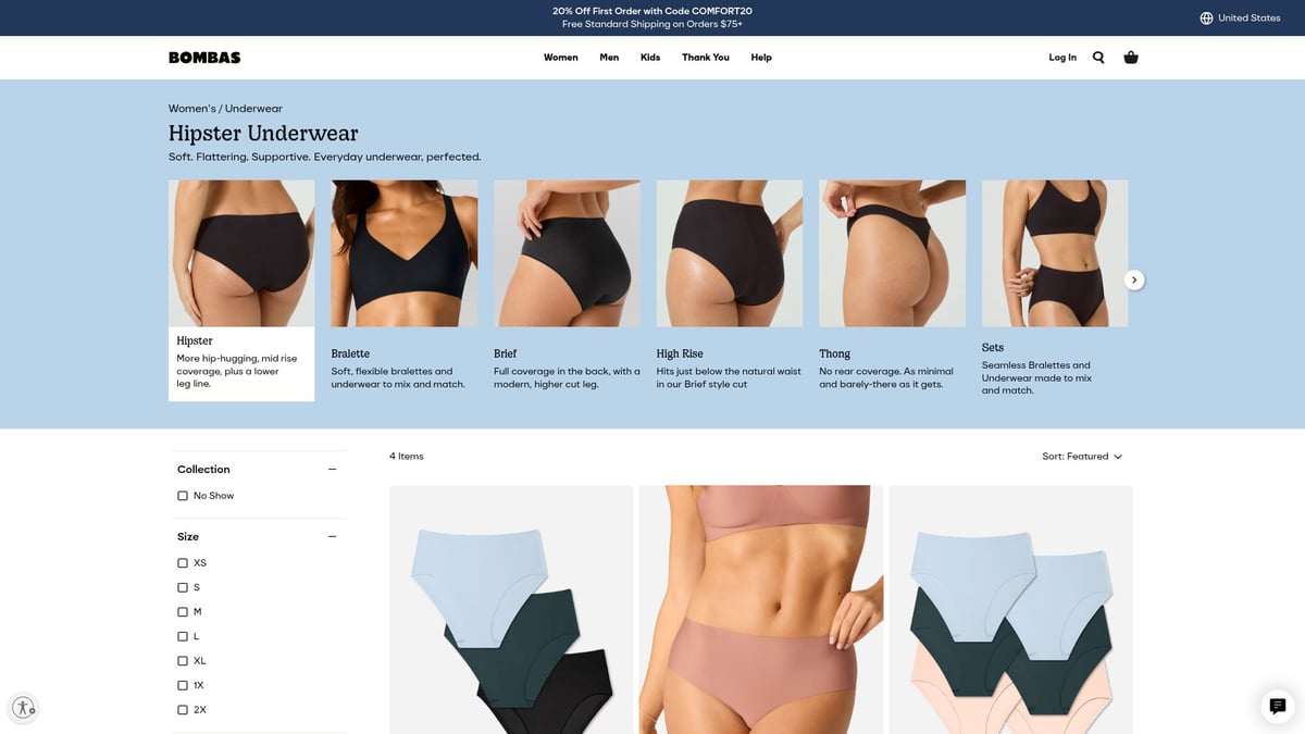 8 Best Womens Underwear Styles to Try in 2026 - Hipster Panties