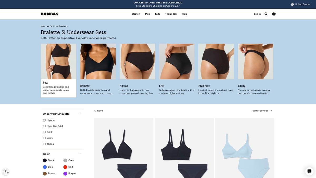 8 Best Womens Underwear Styles to Try in 2026 - Sets (Bralette & Briefs)