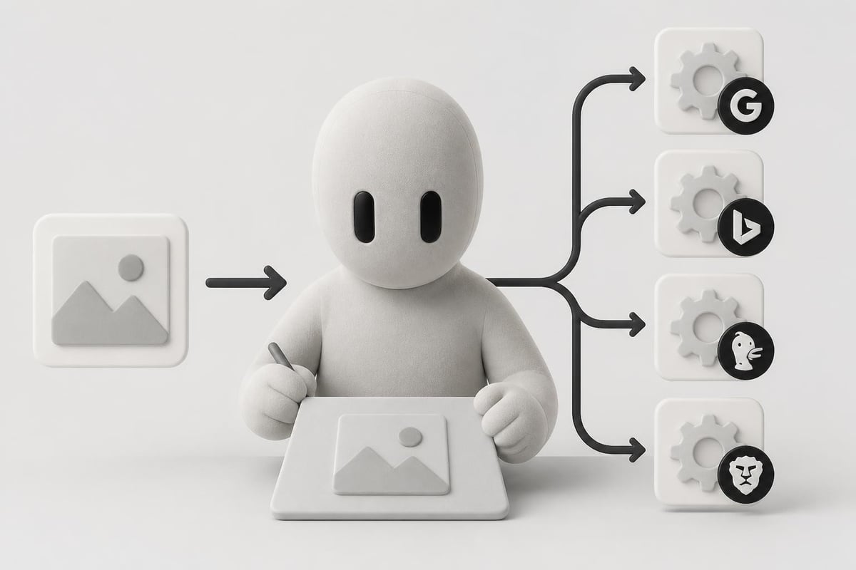 Cross-engine SEO workflow