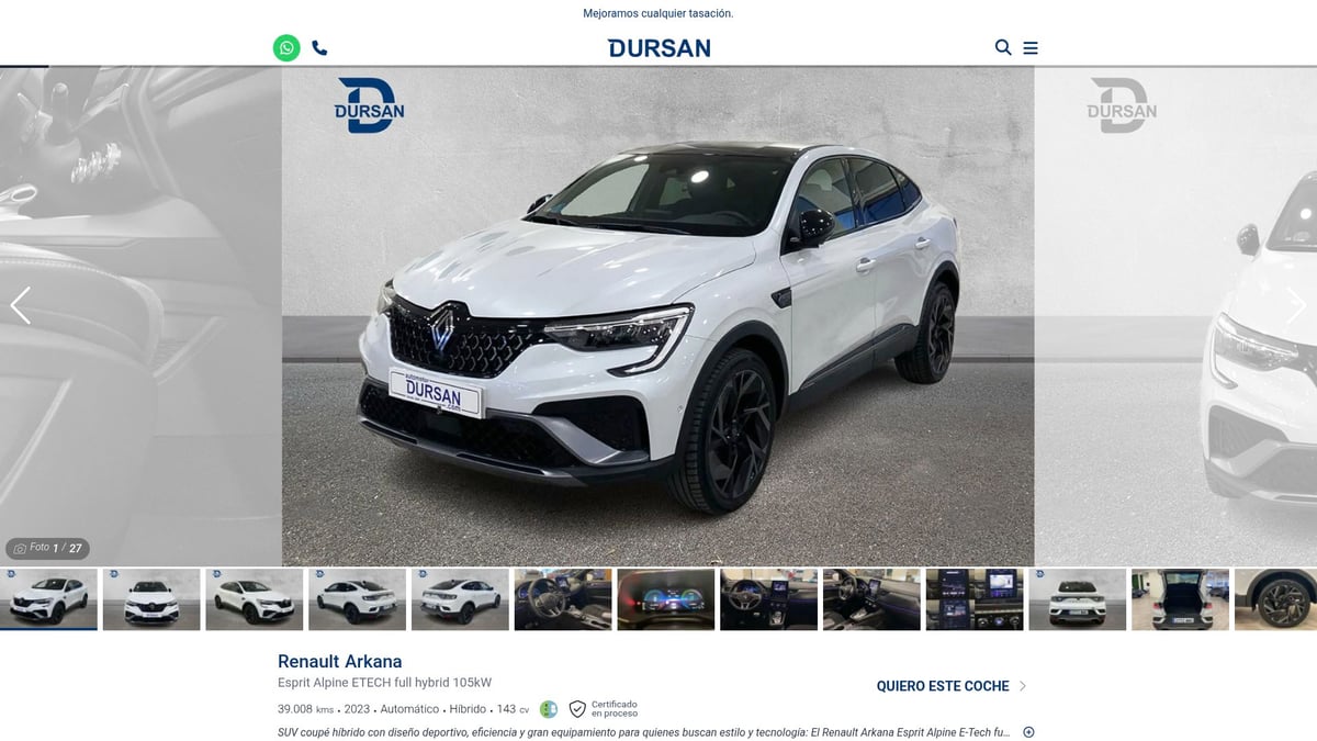 7 Best Eco-Label Cars in 2026 to Save Money - Renault Arkana E-Tech Full Hybrid