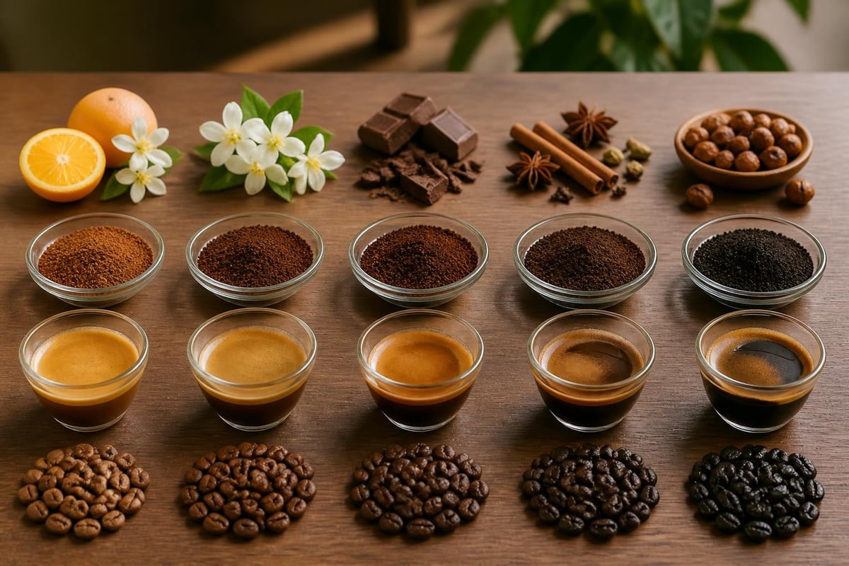 Profils aromatiques du café