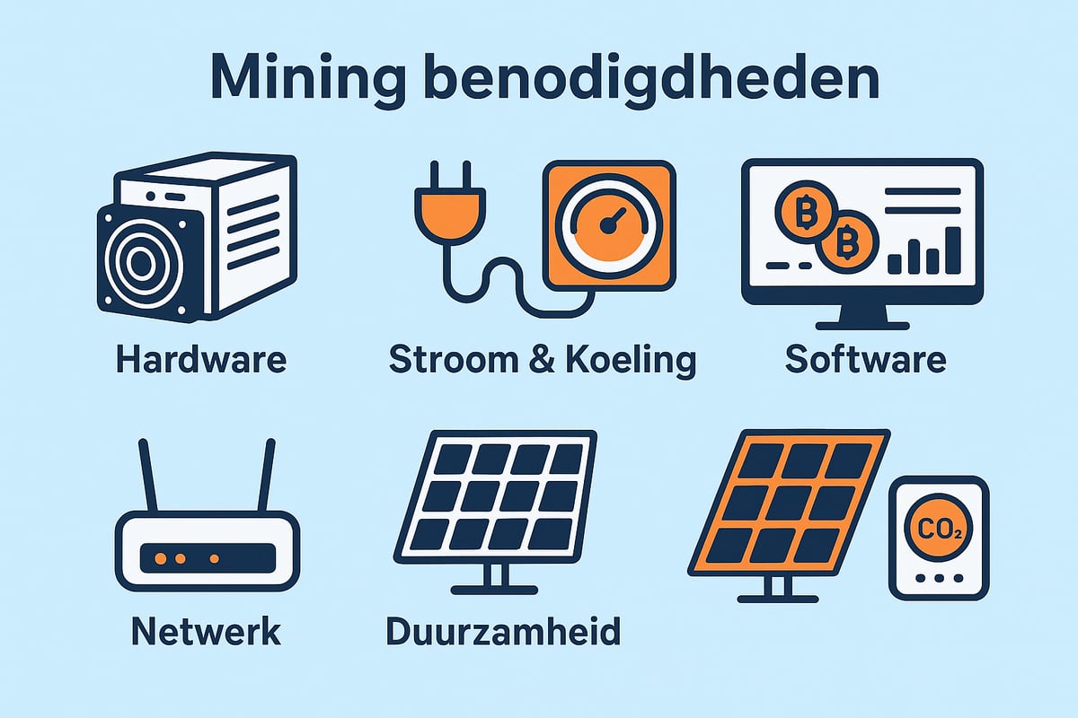 Benodigdheden: Hardware, Software & Netwerk