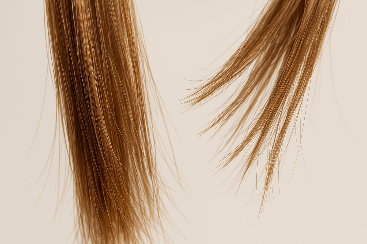 Vad är kluvna toppar och varför uppstår de?