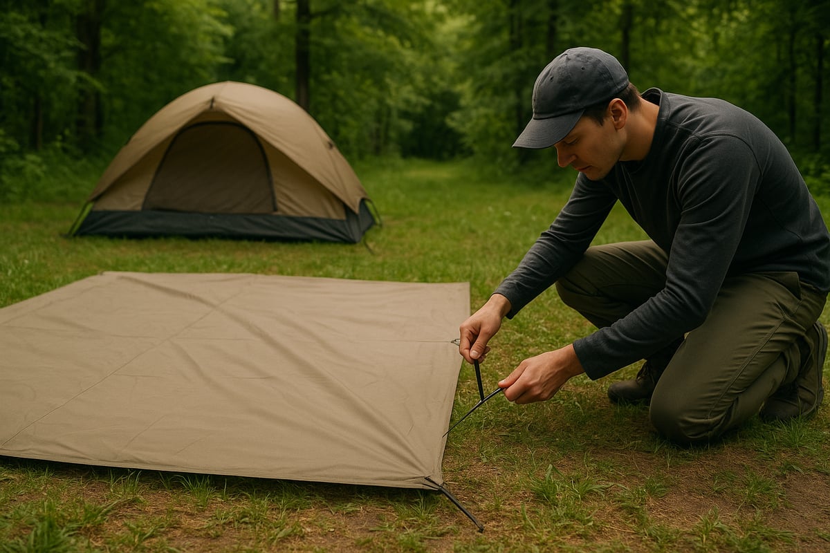 Step-by-Step: How to Set Up a Camping Tarp Under Your Tent