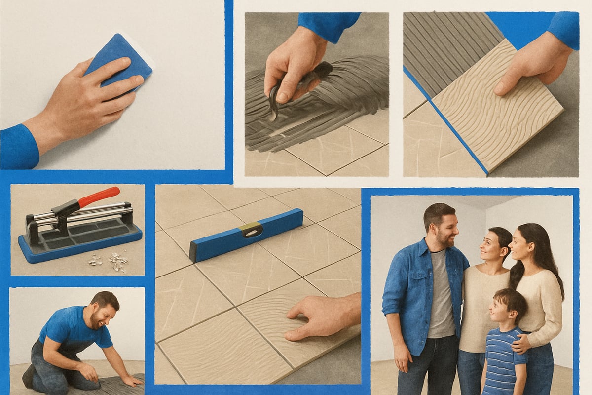 Techniques et conseils de pose de la céramique