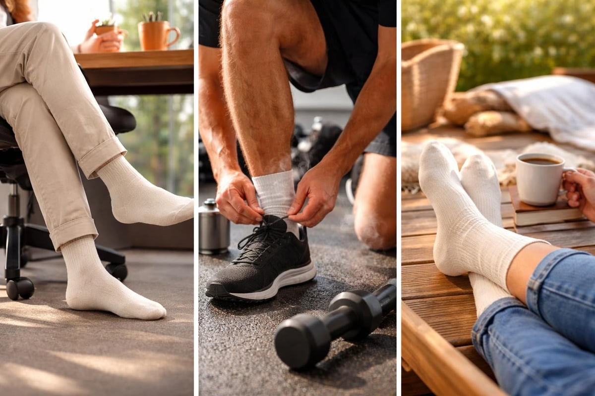 Organic cotton sock benefits