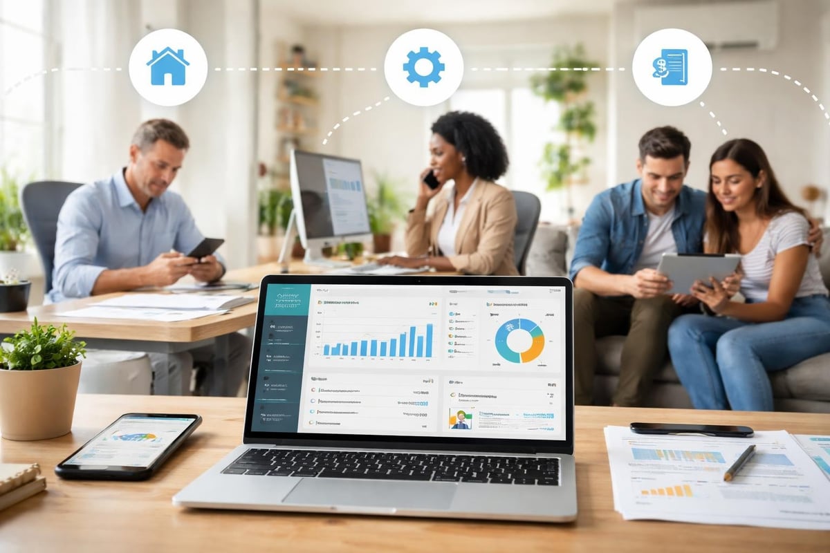 Property management technology workflow