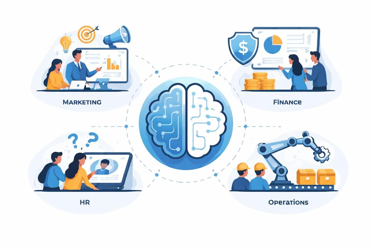Department-level AI adoption variations