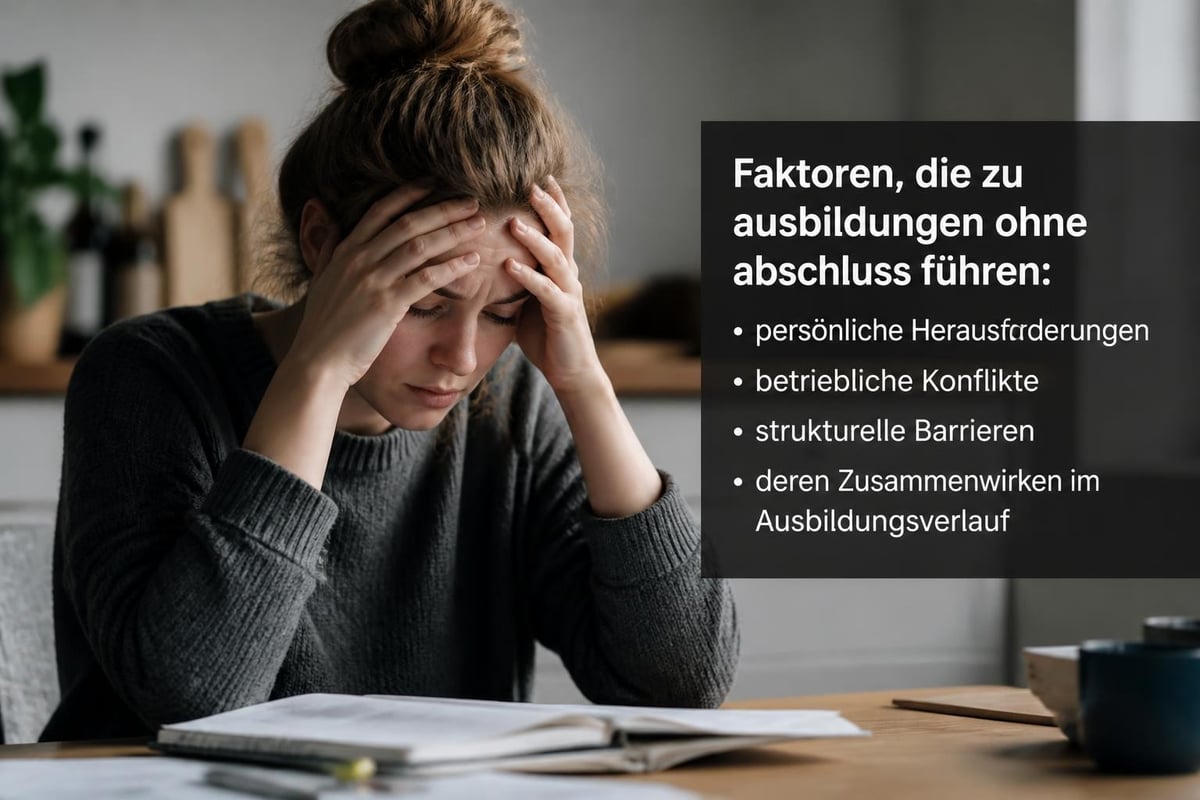 Ursachen von Ausbildungsabbrüchen
