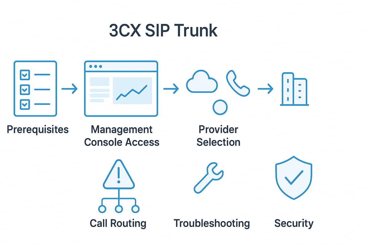 Setting Up a 3CX SIP Trunk: Step-by-Step Guide
