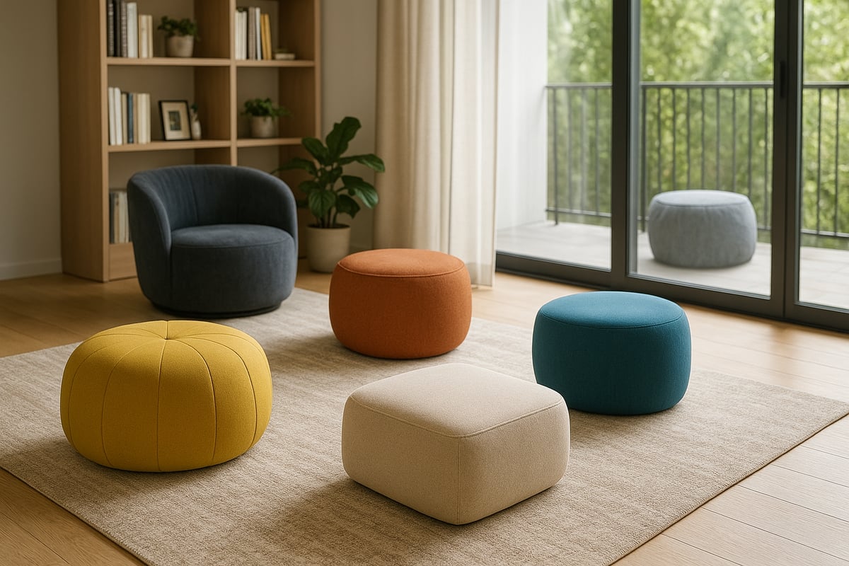 Idee di stile: come scegliere il pouf perfetto per ogni ambiente