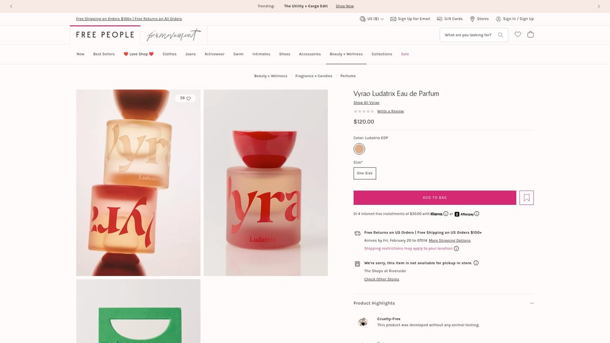 7 Must-Try Wellness Beauty Products for 2026 - Vyrao Ludatrix Eau de Parfum