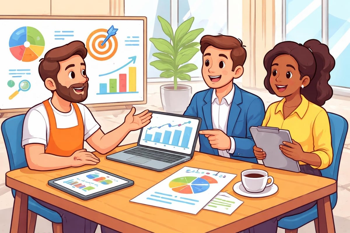 Local SEO consultation meeting