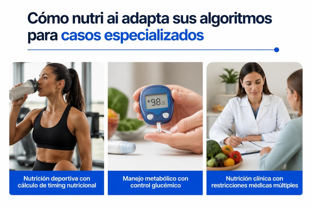 Aplicaciones especializadas nutri ai