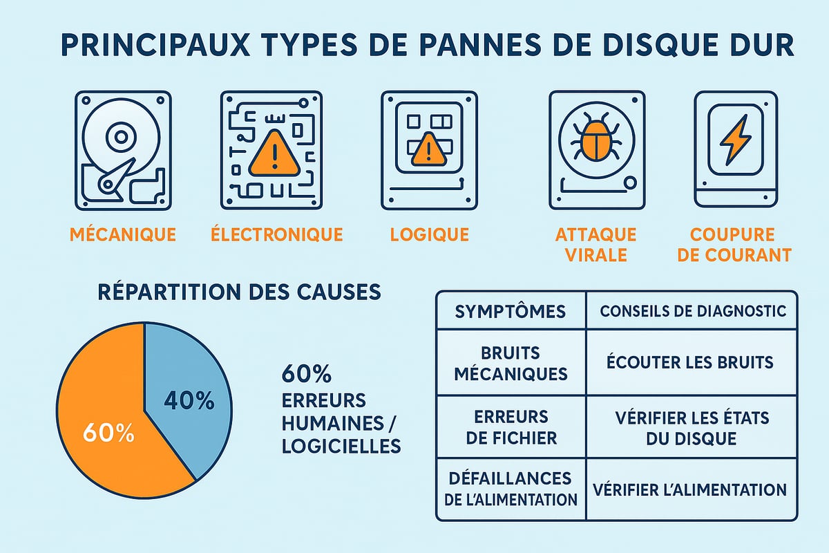 Comprendre la perte de données sur disque dur