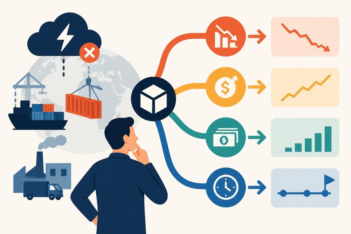 Supply chain scenario planning