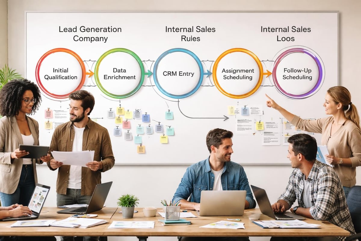Lead handover process