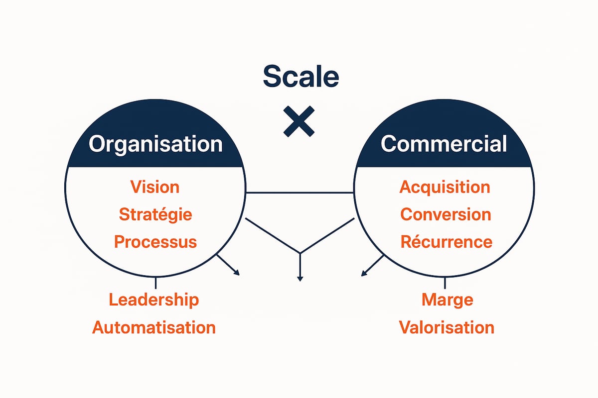 Les Piliers du Diagnostic 360 : Organisation × Commercial = Scale