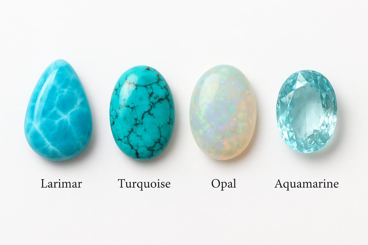 How Does Larimar Compare to Other Gemstones?
