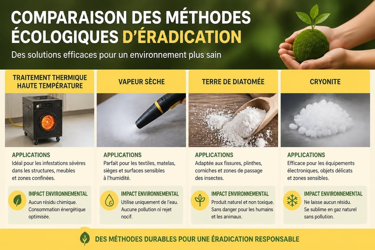 Approche écologique traitement punaises de lit
