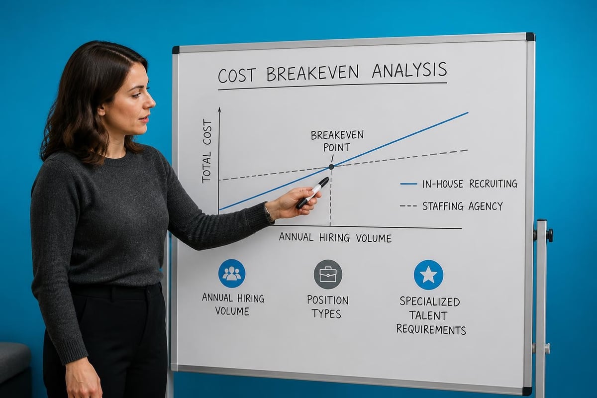Cost comparison staffing models