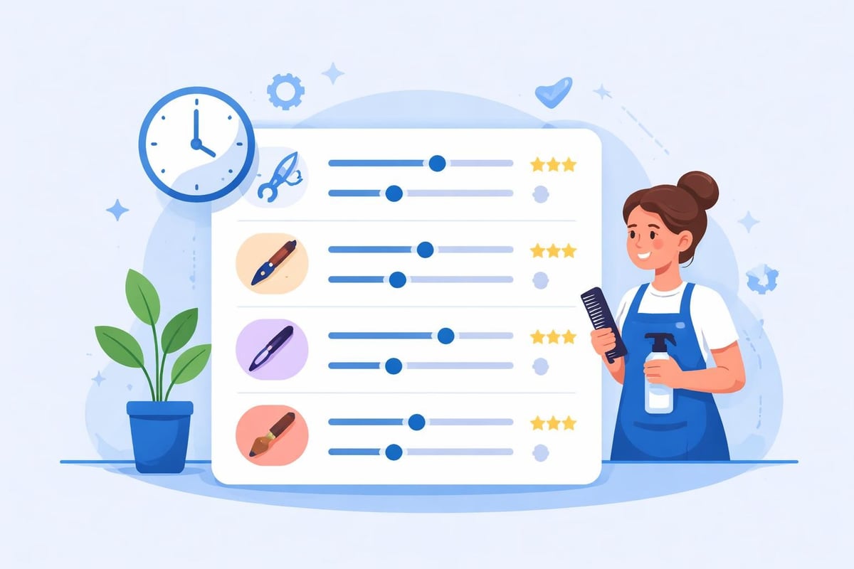 Service duration settings