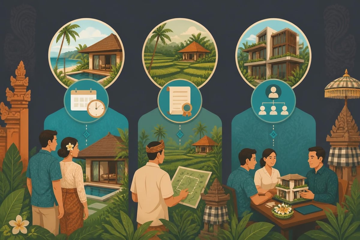 Bali property ownership structures