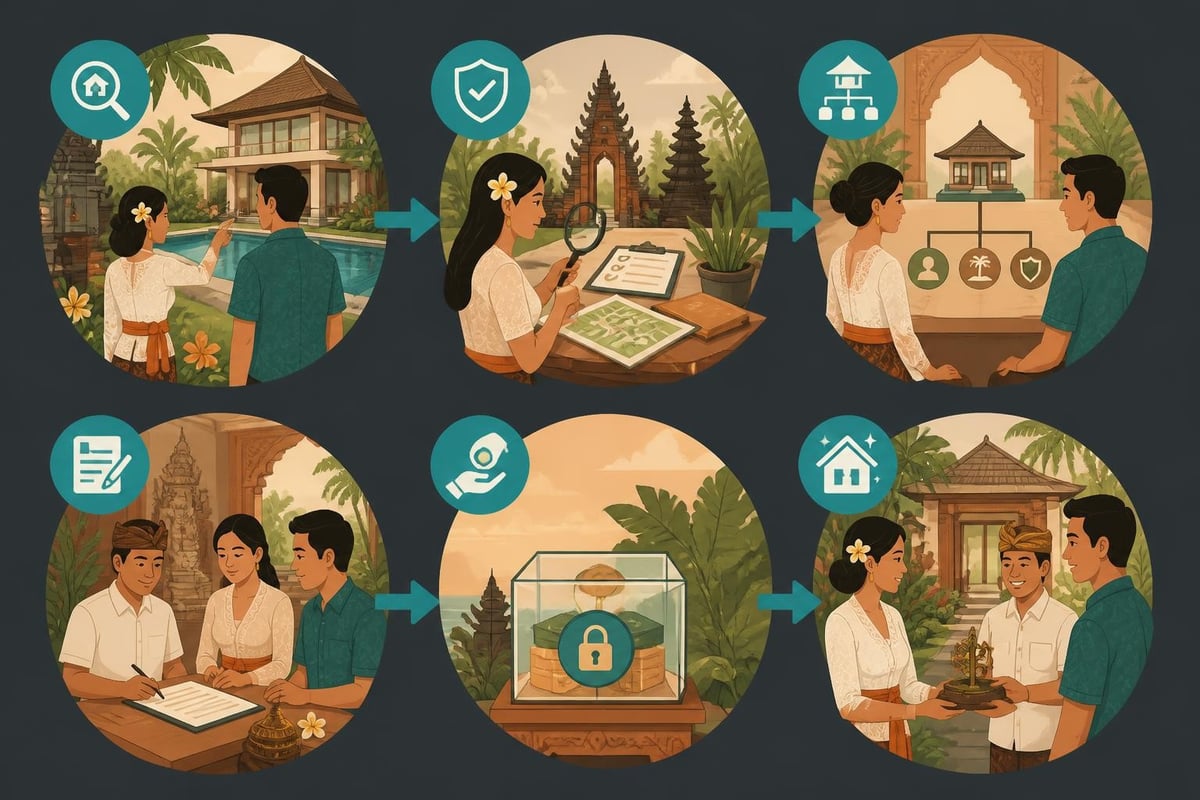 Bali property buying process