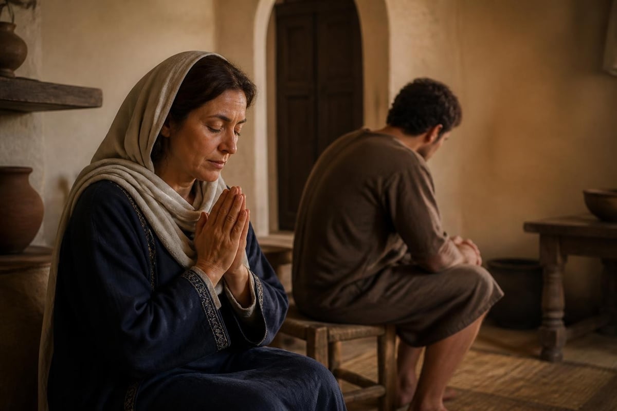 Monica's patient witness leading to family conversion