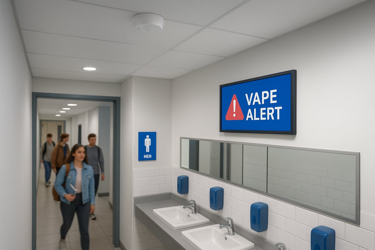 How College Vape Detection Systems Work