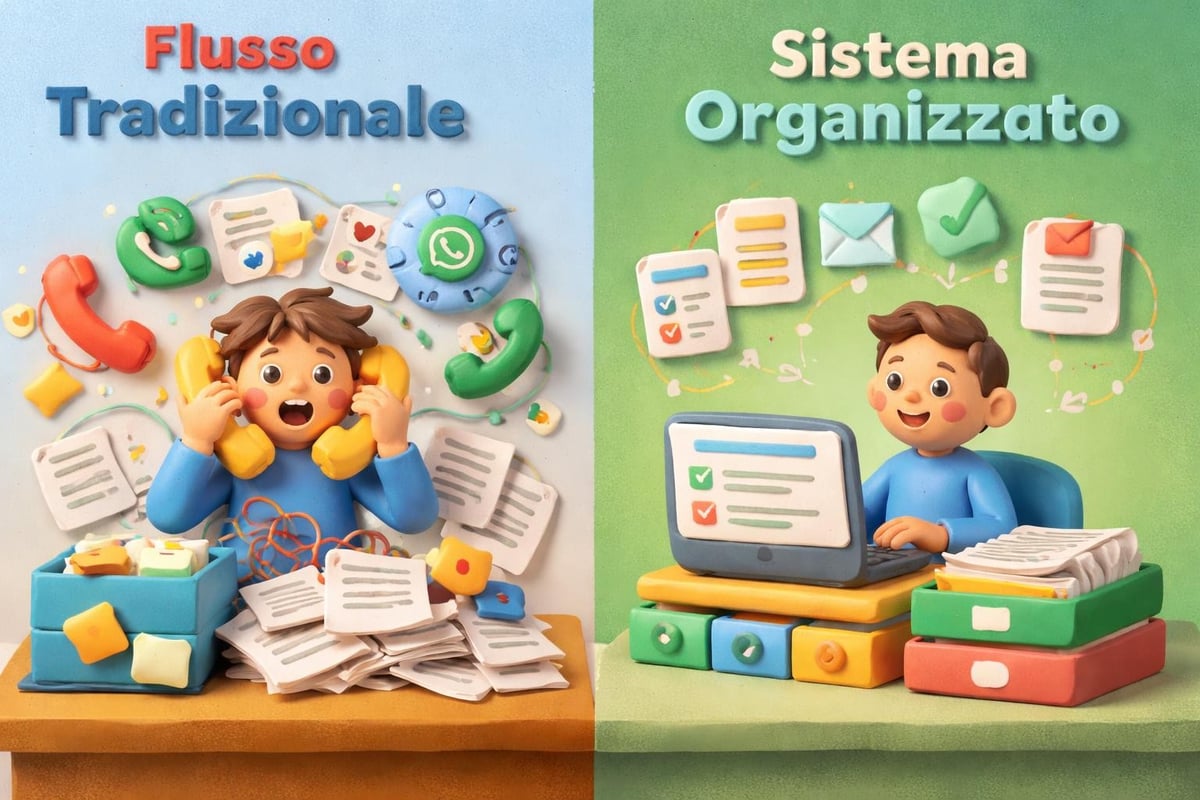 Caos organizzativo studio medico