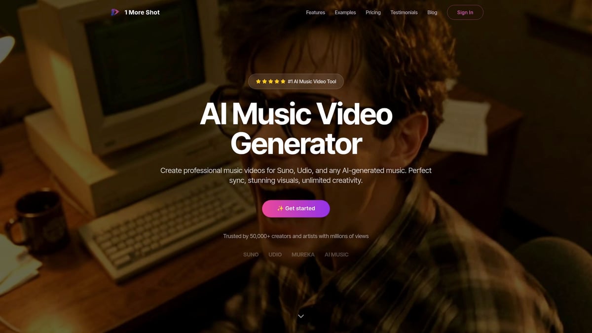 7 Best AI Lyric Video Generator Tools for Musicians in 2025 - 1 More Shot