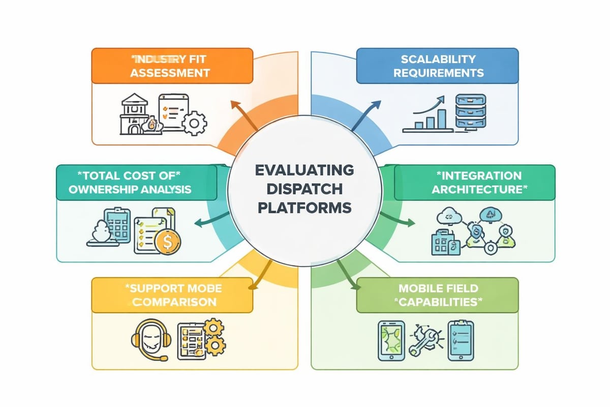 Dispatch system selection framework