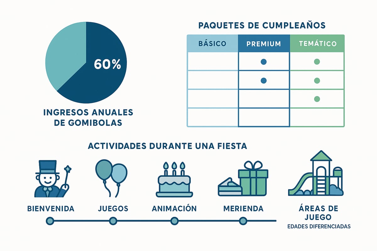 Celebraciones y Cumpleaños en Gomibolas